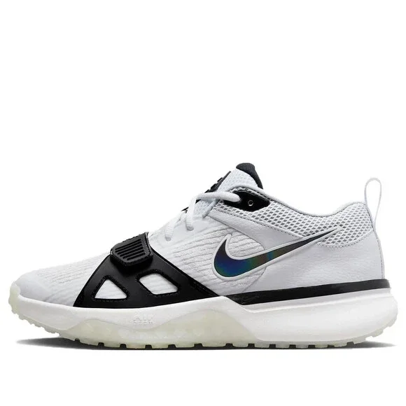 Nike Air Zoom Diamond Elite Turf DZ0503-103 Men's White Baseball Shoes DWA3633 - Picture 3 of 15